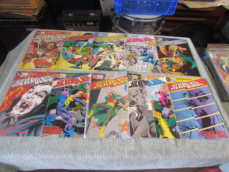 Silverblade DC Comics Collection x 10