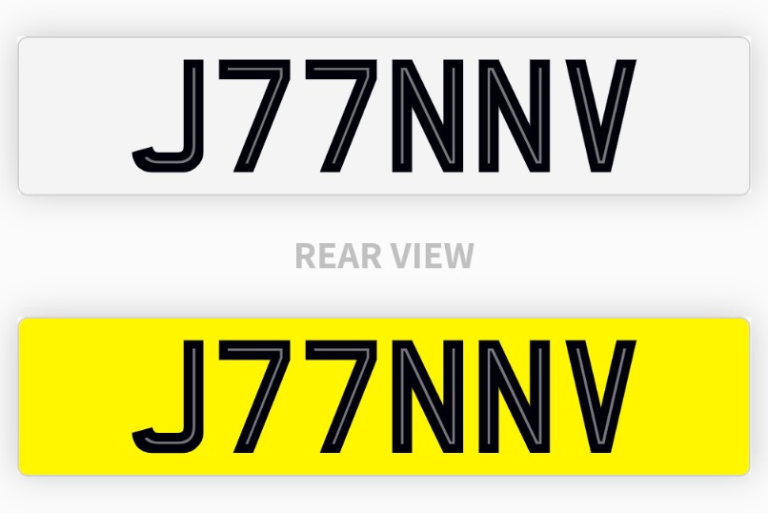 Cherished Personalised Registration Plate JONNY