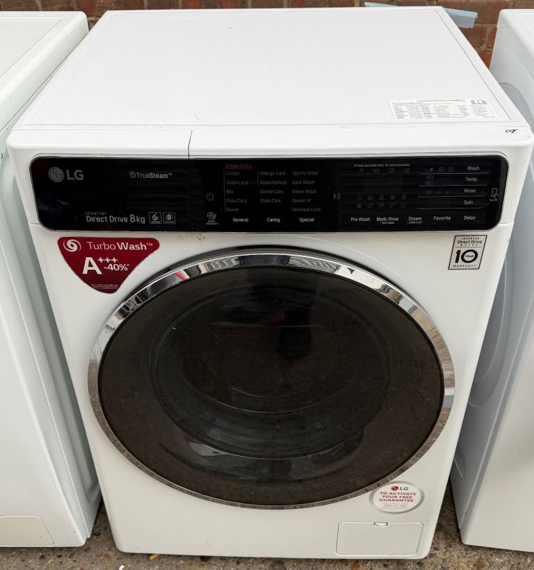 LG Direct Drive 8kg Washing Machine – Turbo Wash