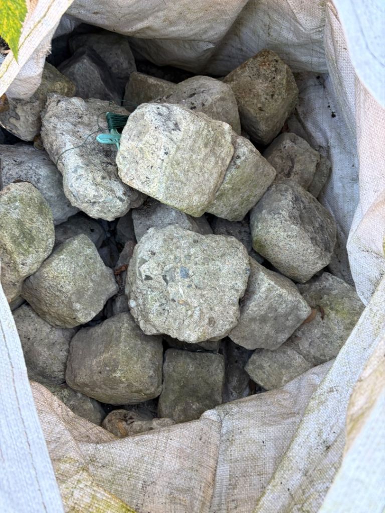 Granite cobbles/setts