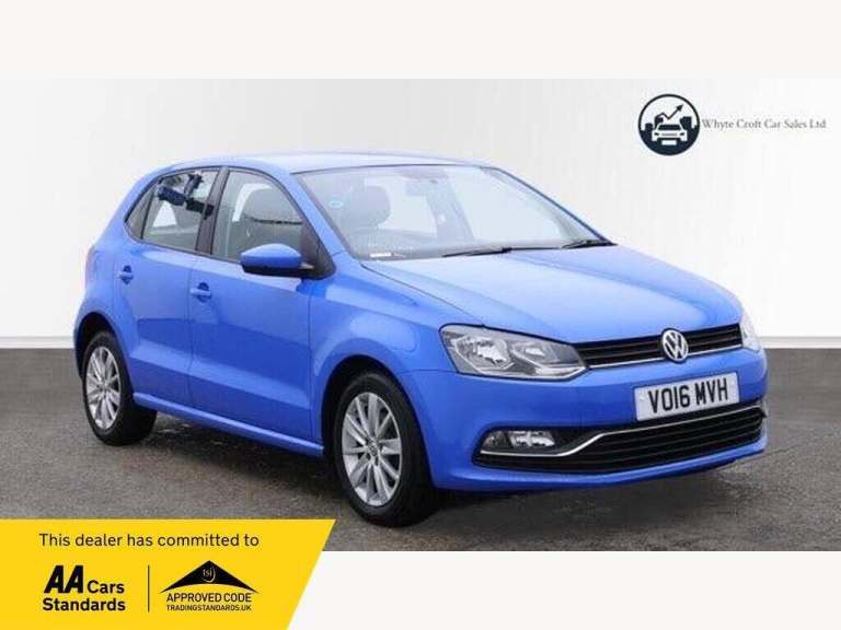 2016 Volkswagen Polo 1.0 BlueMotion Tech SE Euro 6 (s/s) 5dr Hatchback Petrol Manual