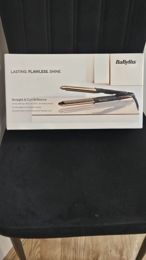 Babybliss Hair Straightener Styler Brand New