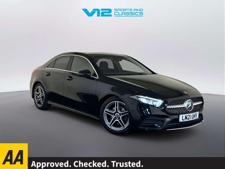 2021 Mercedes-Benz A-Class 1.3 A180 AMG Line Saloon 4dr Petrol 7G-DCT Euro 6 (s/s) (136 ps) Saloo...