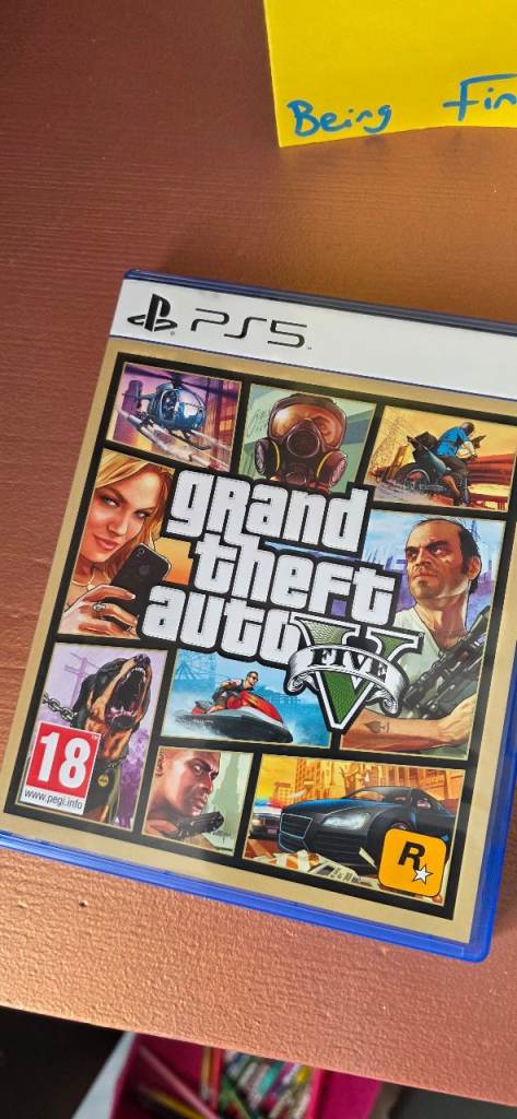 Grand Theft Auto V PS5 Game – Good Condition