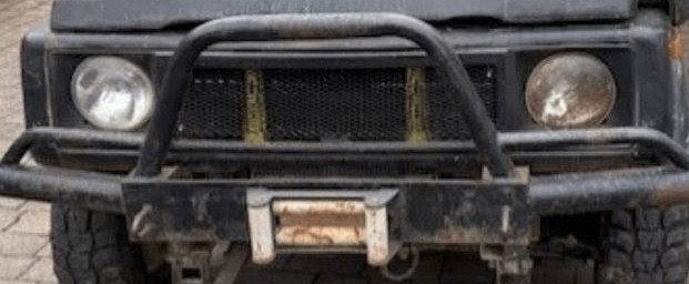 Suzuki sj winch bumper 