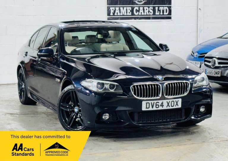 2014 BMW 5 Series 535d M Sport 4dr Step Auto SALOON DIESEL Automatic