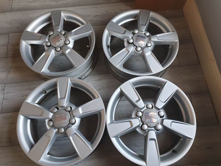 Seat leon mk2 16in alloys and tyres 