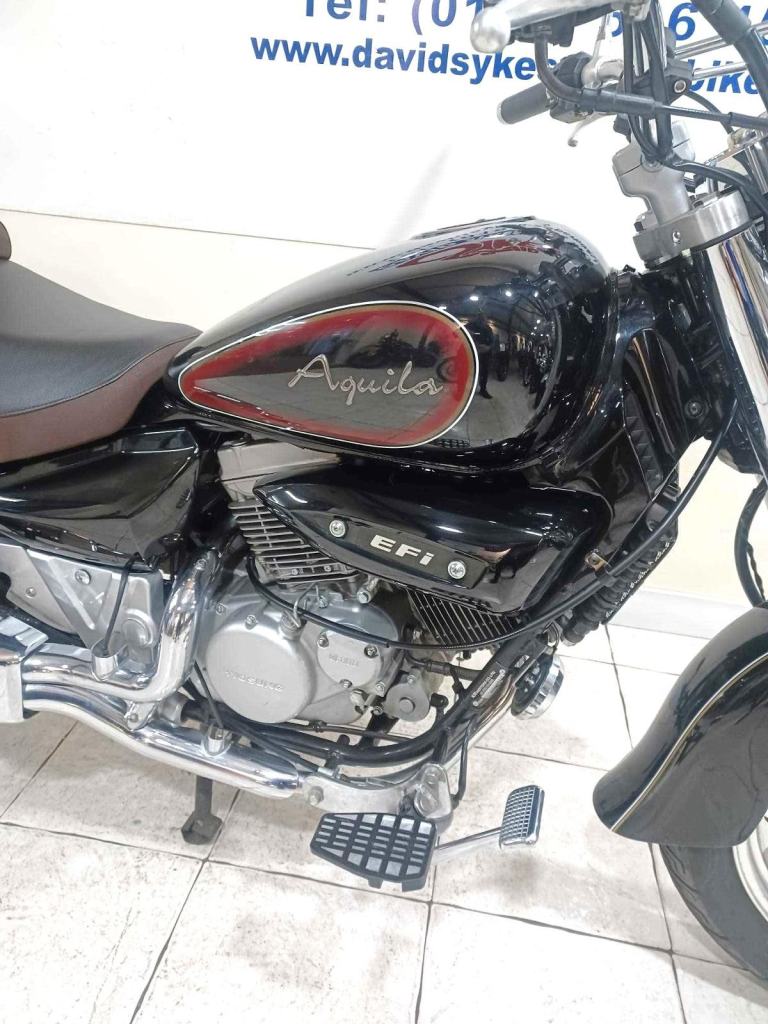 Hyosung GV 250 N  CUSTOM CRUISER 18-REG ONLY 4194 MILES WITH EXTRAS £2599.OTR