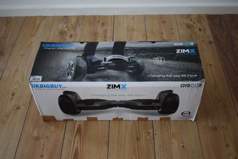 HYPER GREEN G2 Pro Off Road Hoverboard Seagway with ZIMX HK8 Hover Kart