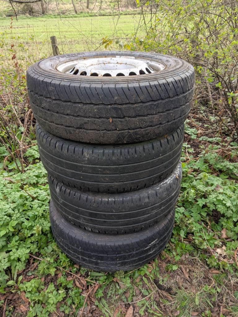 VW Transporter steel wheels  