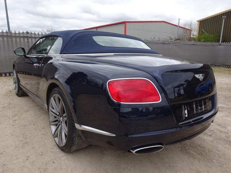 2013 63 REG BENTLEY CONTINENTAL GT SPEED AUTO CONVERTIBLE DAMAGED SALVAGE