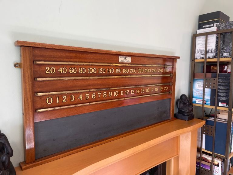 Thurston and co billiards snooker scoreboard 