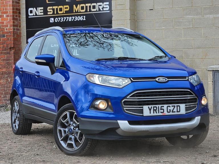 2015 Ford Ecosport 1.0T EcoBoost Titanium 2WD Euro 5 (s/s) 5dr HATCHBACK Petrol Manual