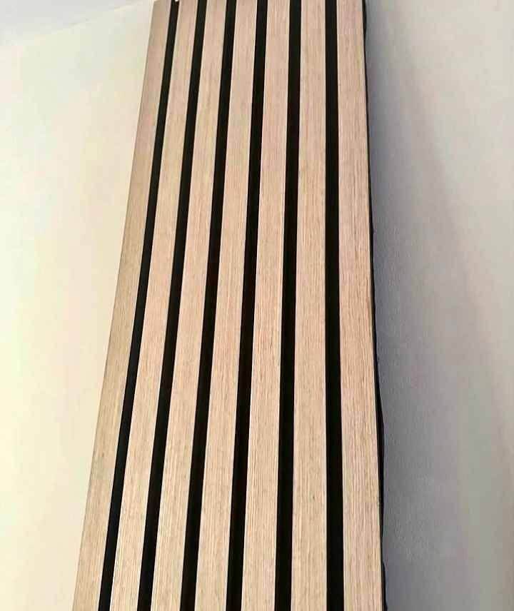 ✔B&Q Wood Acoustic Wall Panels - 240 x 60cm - Free Delivery