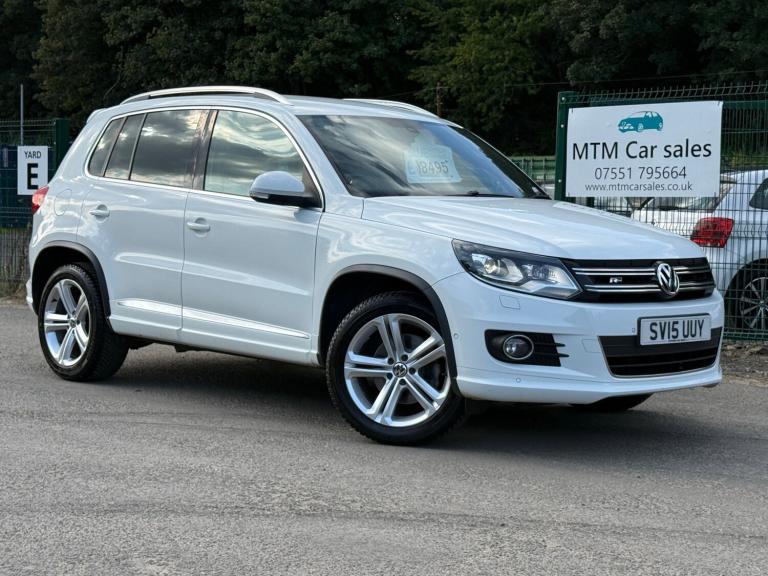 2015 Volkswagen Tiguan 2.0 TDI BlueMotion Tech R-Line SUV 5dr Diesel DSG 4WD Euro 5 (s/s) (Nav) (...