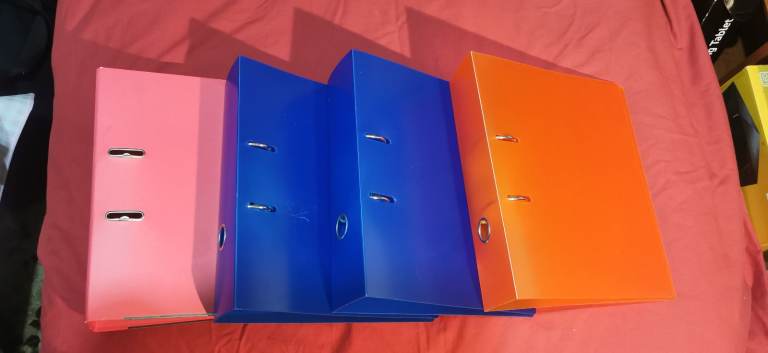A4 Large Lever Arch File Folder With Ring Binder