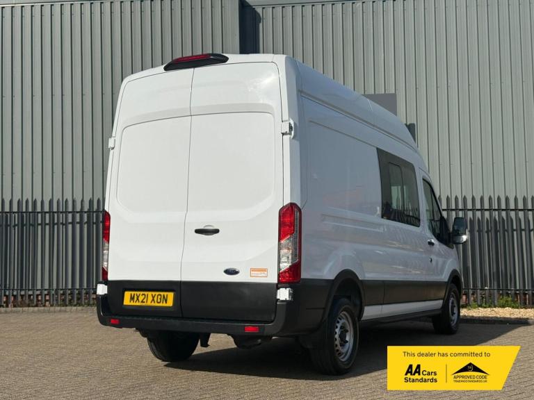 2021 Ford Transit 2.0 350 EcoBlue Leader Crew Van Double Cab 6dr Diesel Manual RWD L3 H3 Euro Com...