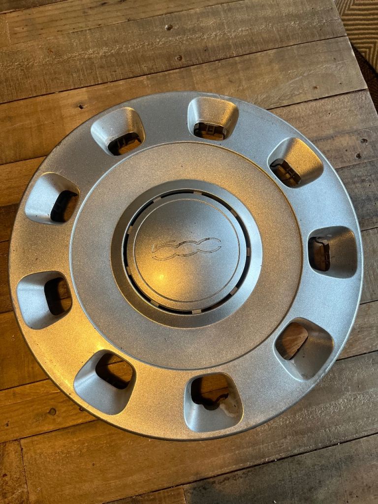 Fiat 500 Set of 4 Wheel Trims