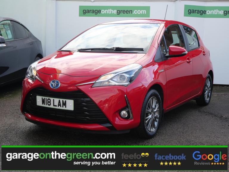 2018 Toyota Yaris 1.5 VVT-h Icon Tech Petrol Hybrid E-CVT Euro 6 (s/s) 5dr Only