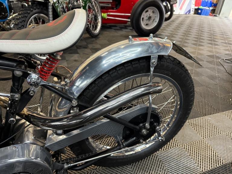 1948 BSA 499cc B33 'Big Red bobber ’ high quality build, outstanding 