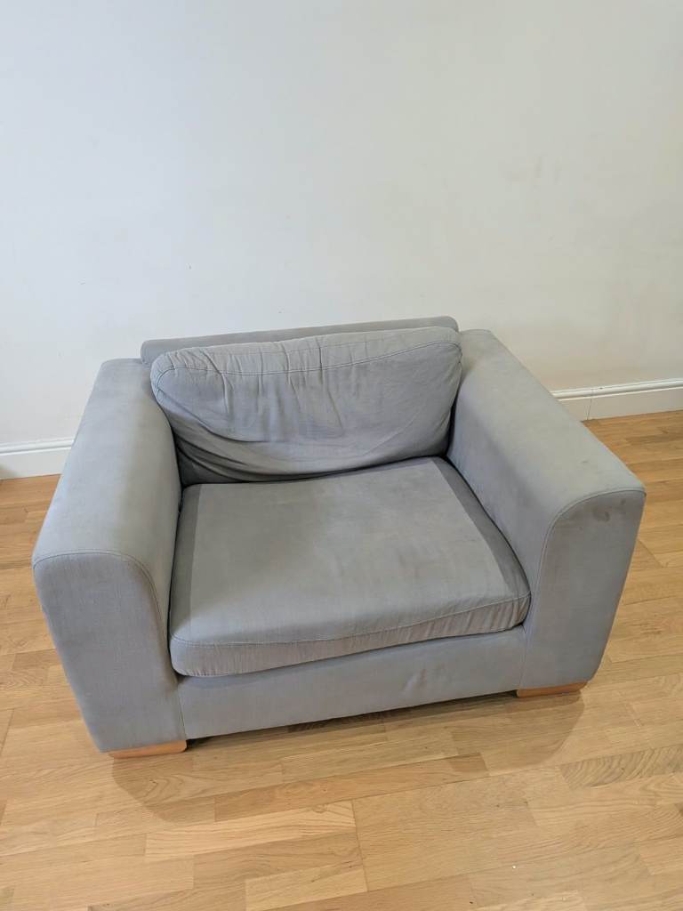 Grey Armchair – Good Condition