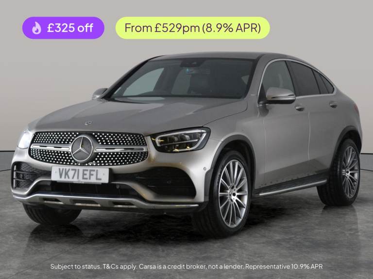 2021 Mercedes-Benz GLC 2.0 GLC220d AMG Line (Premium) Coupe 5dr Diesel G-Tronic+ 4MATIC Euro 6 (s...