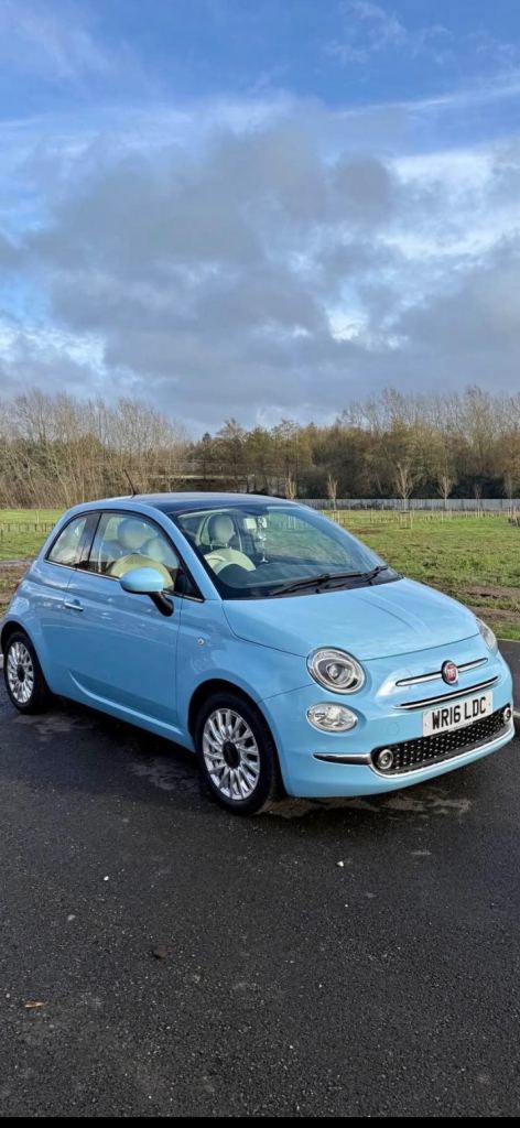 Fiat, 500, Hatchback, 2016, Manual, 1242 (cc), 3 doors