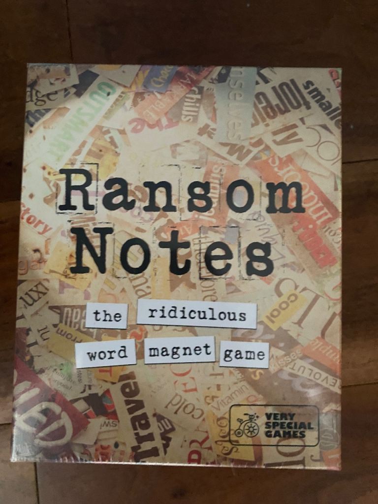Ransom Notes Card Game