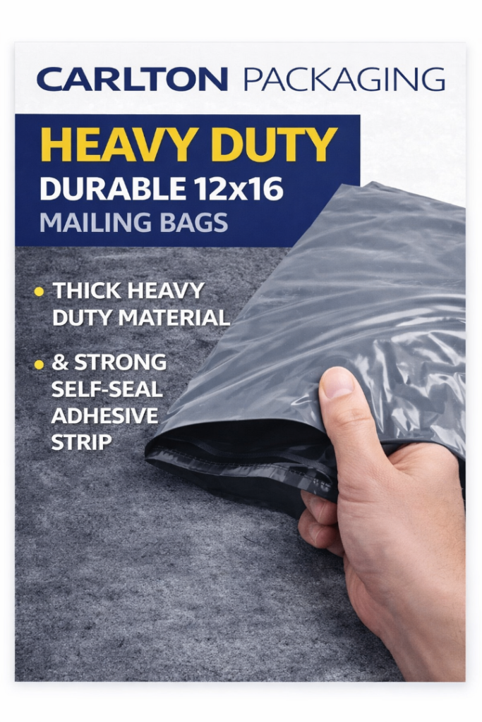 Job Lot 26,000 Heavy Duty Grey Mailing Bags 300x400mm – 52 Boxes (500 per box)