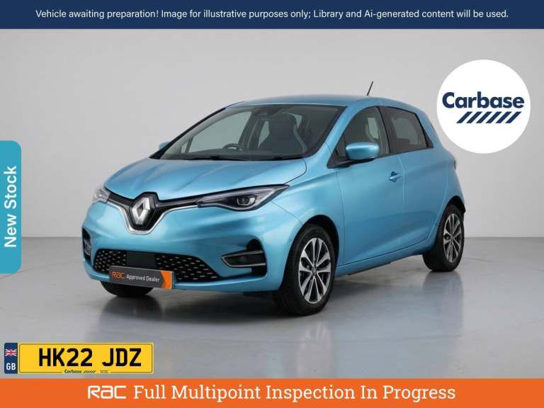 2022 Renault Zoe 100kW GT Line + R135 50kWh Rapid Charge 5dr Auto HATCHBACK ELECTRIC Automatic