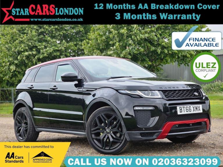 2016 Land Rover Range Rover Evoque 2.0 TD4 Ember Special Edition Auto 4WD Euro 6