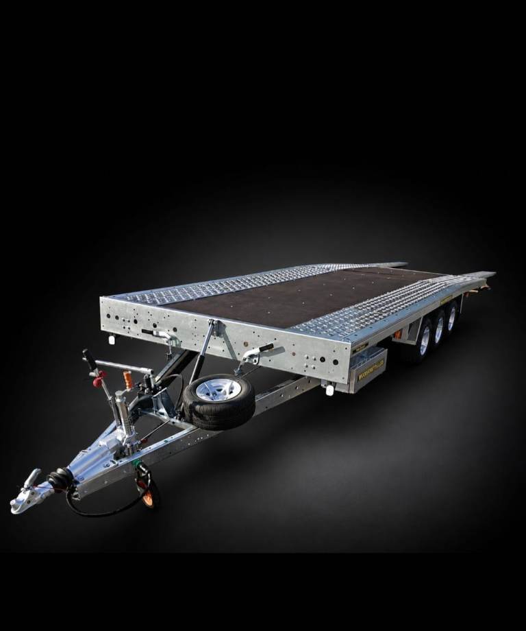 CAR TRANSPORTER TRAILER WOODFORD  AUTOCRUISER TILT BED RECOVERY 18X7'3 CLASSIC