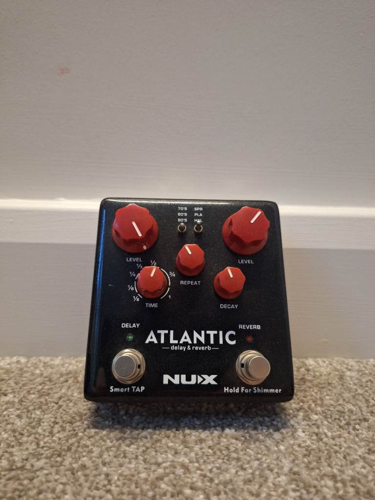 NUX Atlantic Delay & Reverb Pedal 