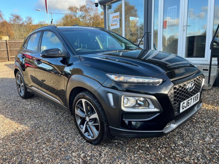 2017 Hyundai KONA 1.0 T-GDi Blue Drive Premium Euro 6 (s/s) 5dr HATCHBACK Petrol Manual