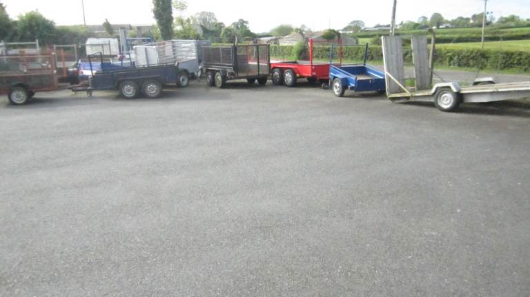 Various  Newly Refurbished Car Trailers