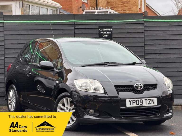 2009 Toyota Auris 1.33 Dual VVTi TR 3dr HATCHBACK PETROL Manual