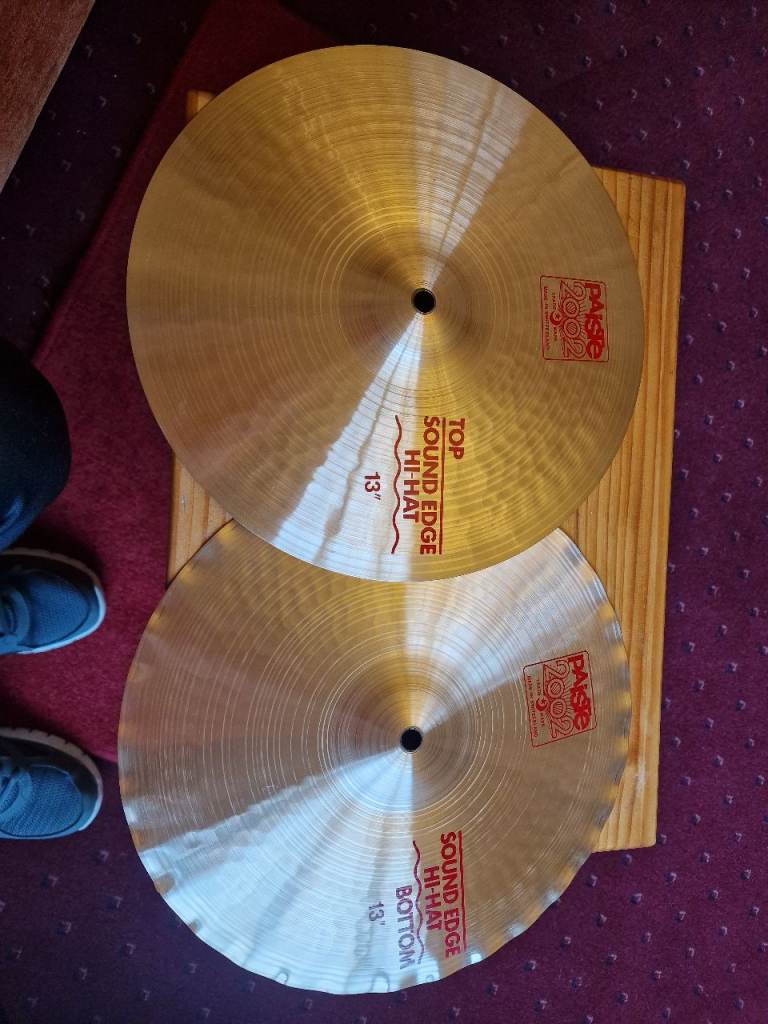 Paiste 2002 Sound Edge Hi-Hats 13 Inch