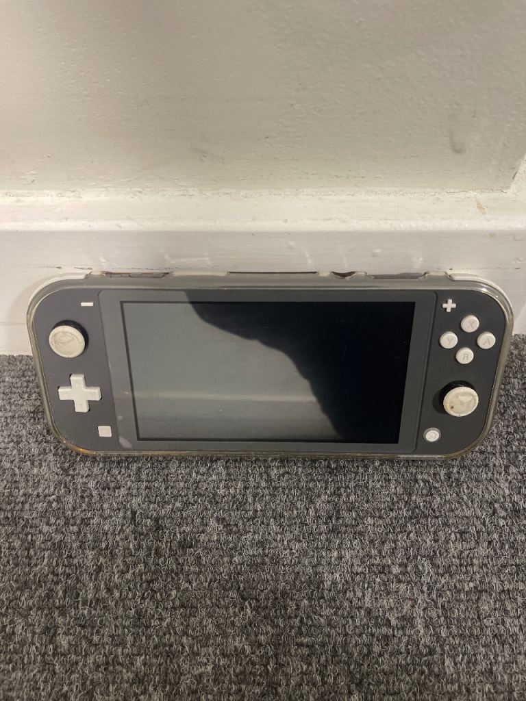 Nintendo switch lite (grey) console only + pokemon legends za