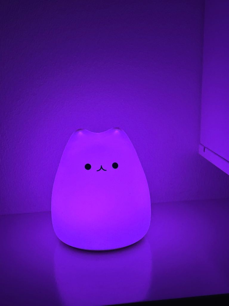 cat lamp tap control