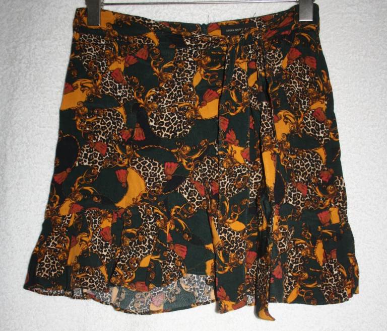 Urban Outfitters Leopard Print Mini Skirt - As Good As New