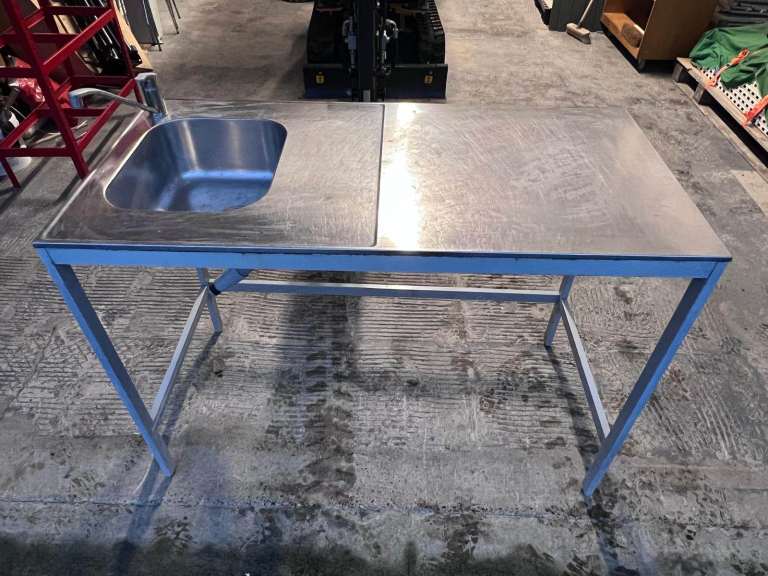 Stainless Steel Single Sink Unit