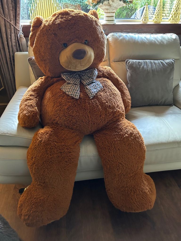 Large teddy .Baby Annabelle Pram & Doll 