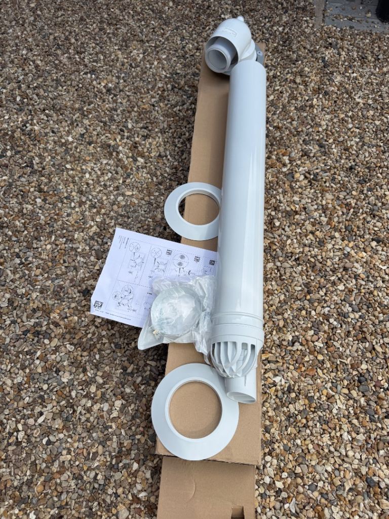 Gloworm horizontal  boiler flue 