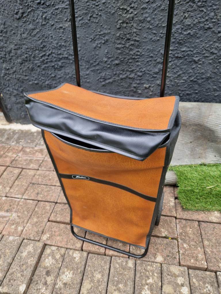 Vintage shopping trolley 
