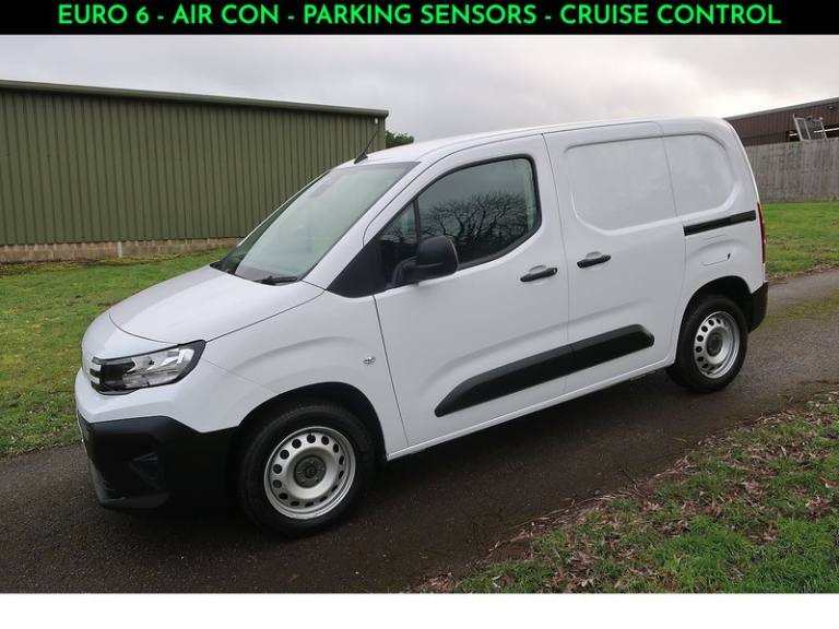 2024 Peugeot Partner 1.5 BlueHDi 100 Professional Van PANEL VAN DIESEL Manual