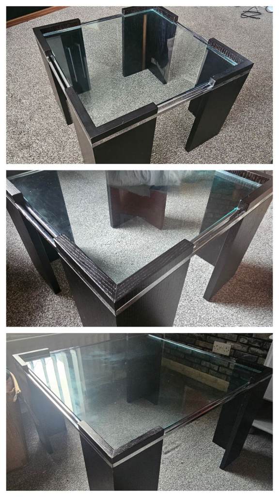 Designer Italian coffee table and side tables