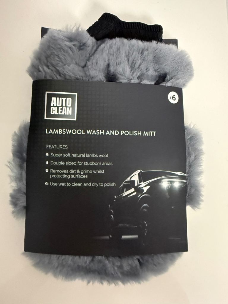 Job Lot x19 Auto Clean Lambswool Car Wash & Polish Mitts – Brand New