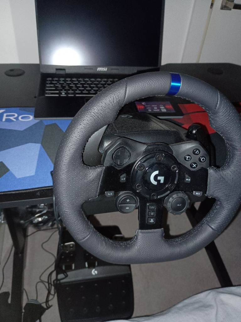 Logitech G923 Steering Wheel & Pedals With Shifter!