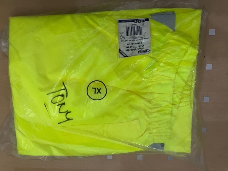 image for High Visibility Yellow Trousers