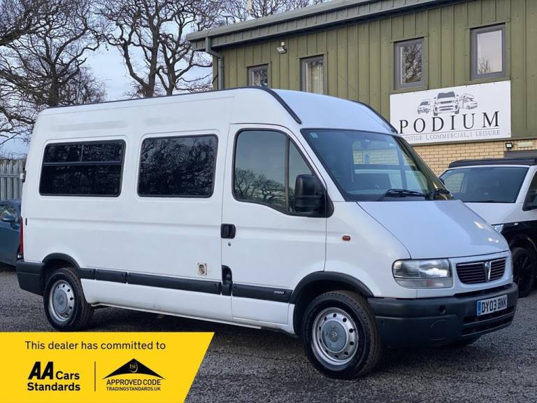 2003 Vauxhall Movano 2.2DTi High Roof Van 3.3t Van Conversion DIESEL Manual